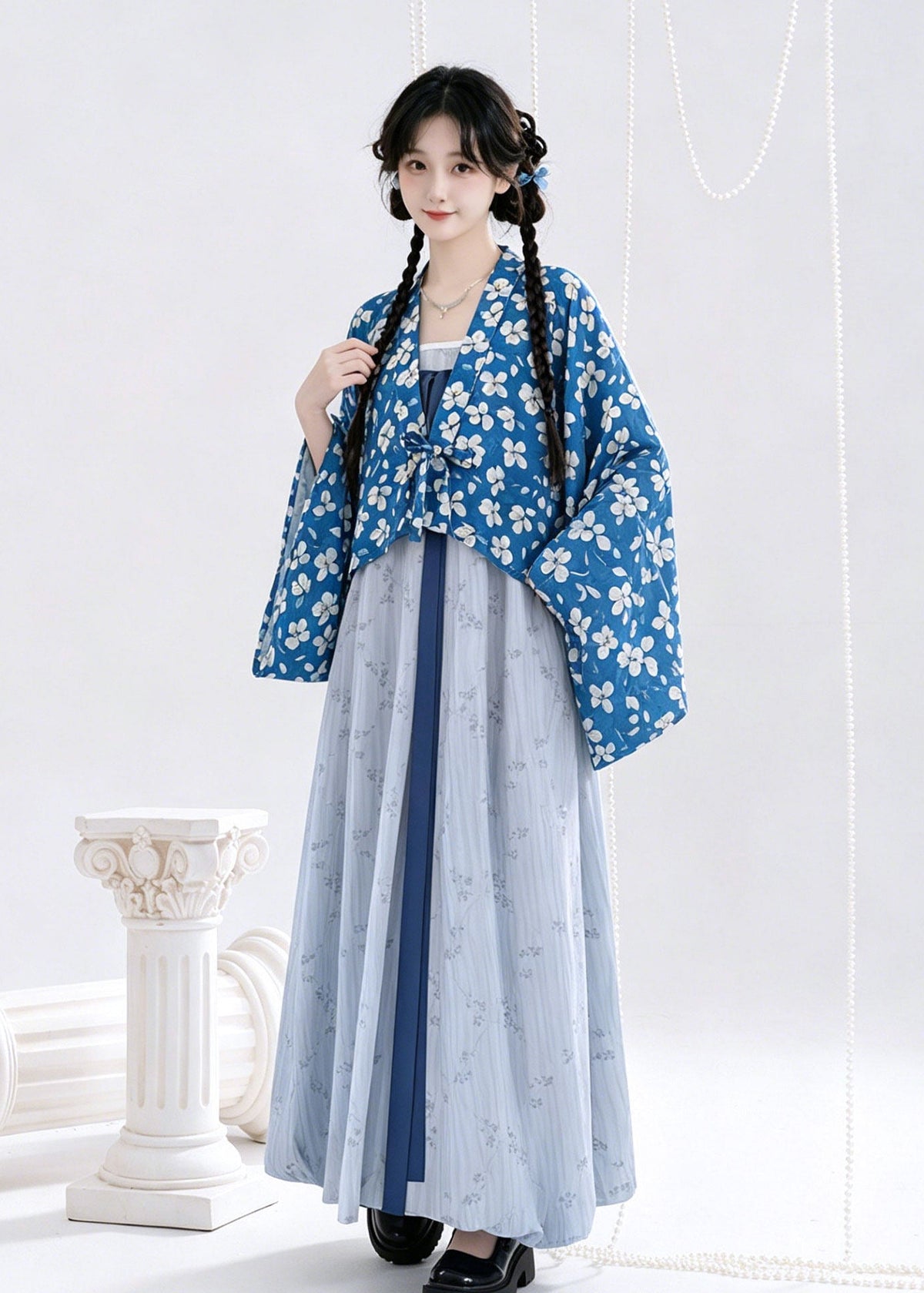 Pear Snow | 2-Piece Plus Hanfu (梨雪)