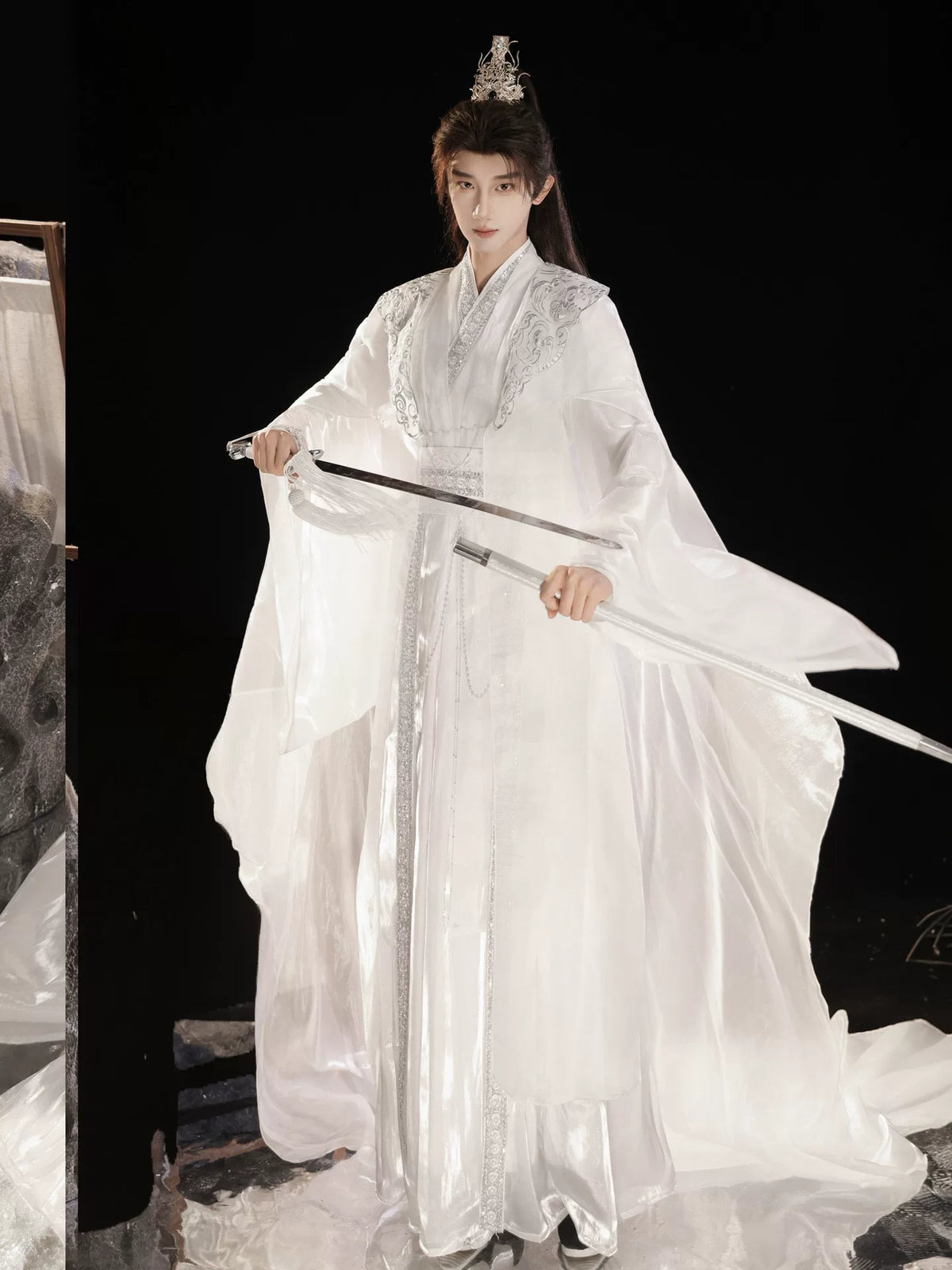 Untouched by Dust | 3-Piece Unisex Plus Hanfu (不染尘)