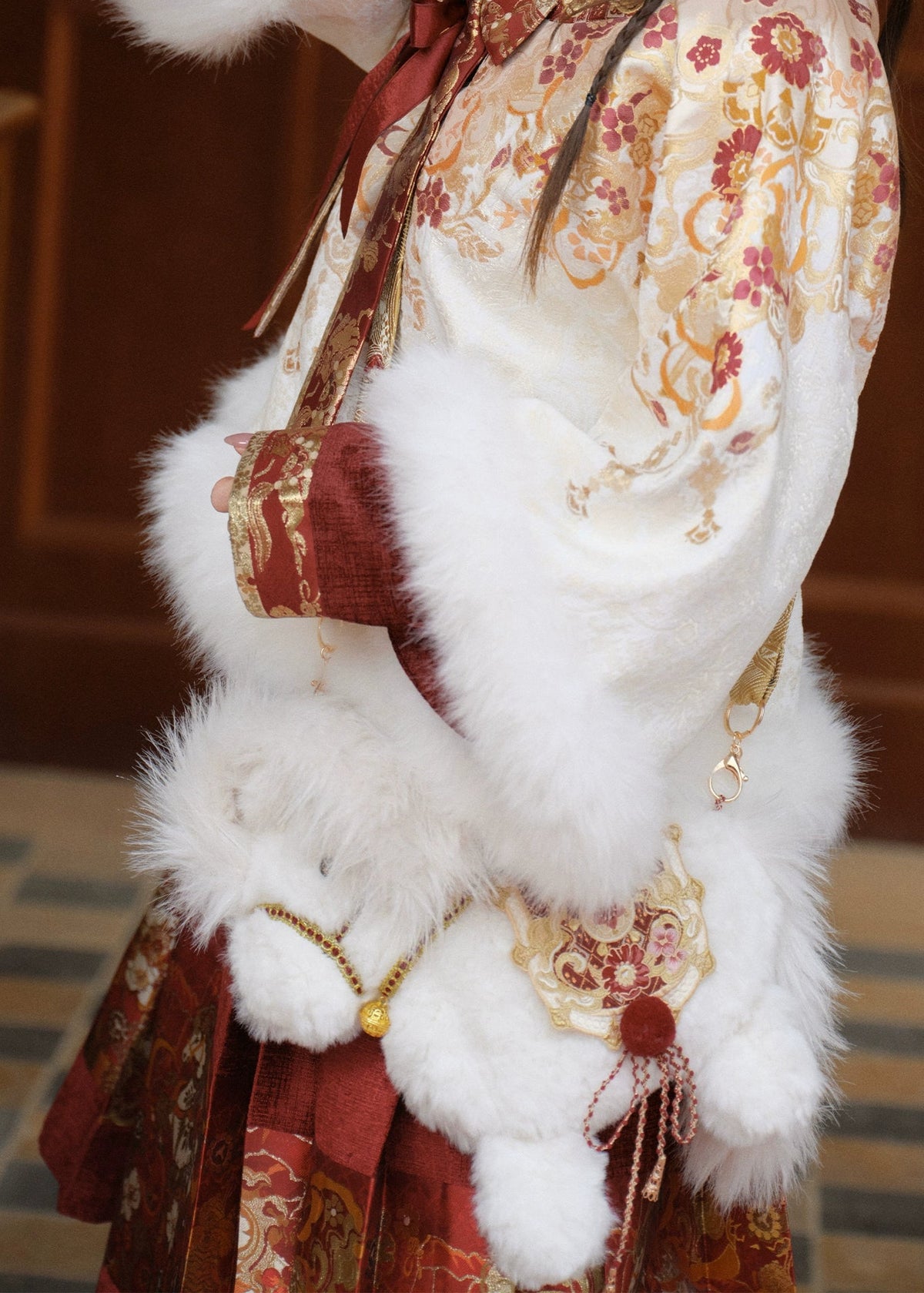 White Horse | 2026 New Year Faux Fur Purse (白马嘉岁)