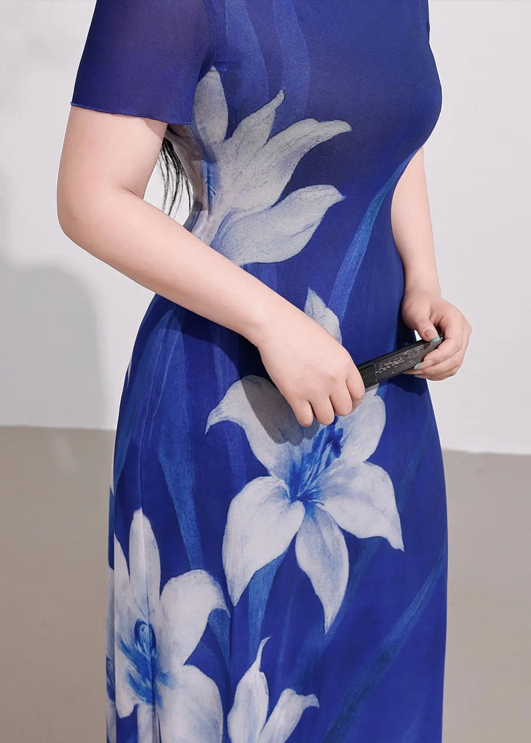 Orchid Pavilion | Maxi Modern Plus Qipao (兰亭)