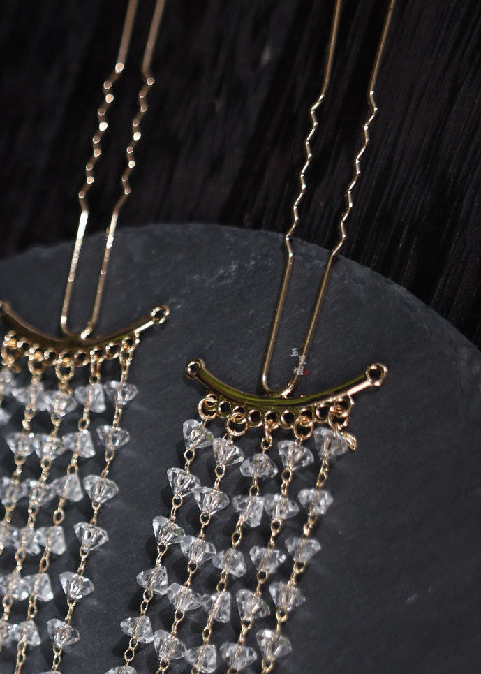 Lotus Fairy | Tassel Hairpins (凌波仙子)