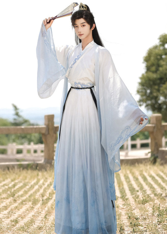 Bamboo River | 3-Piece Unisex Hanfu (潇湘)