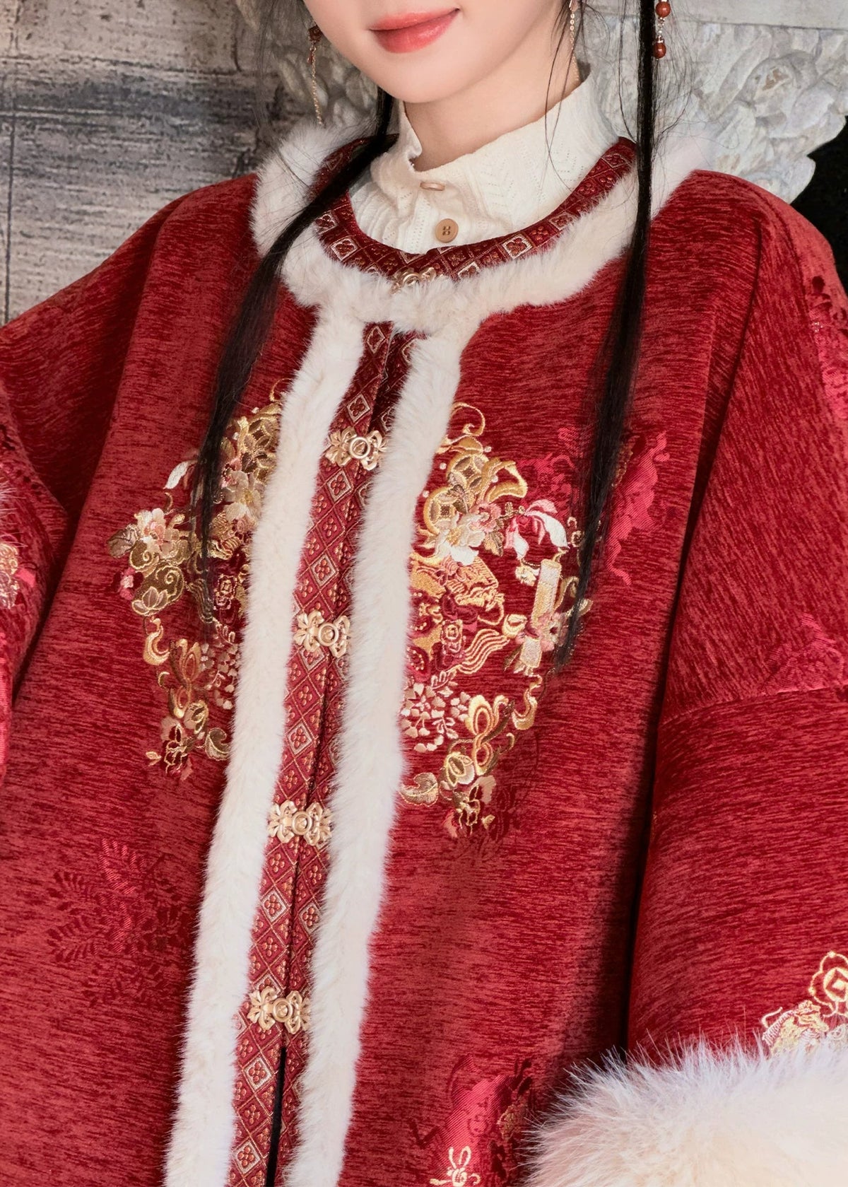 Crimson Snow | 3-Piece 2026 New Year Hanfu (流丹怀雪)