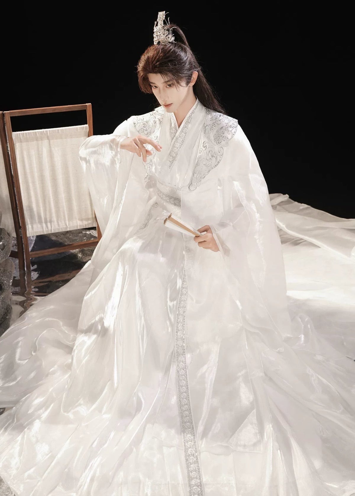 Untouched by Dust | 3-Piece Unisex Plus Hanfu (不染尘)