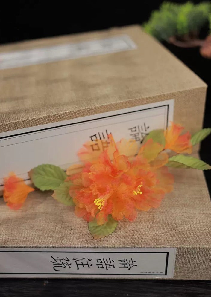 Sweet Orange | Flower Hair Pieces (香橘)