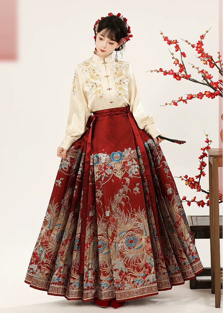 Dual Flow | Modern Custom Made Ma Mian Skirt (两不疑)