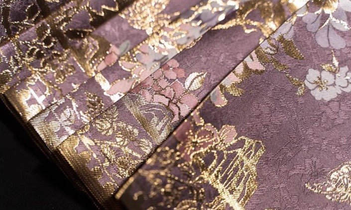 Wisteria Mist | 3-Pieces Hanfu Dress (紫雾青藤)