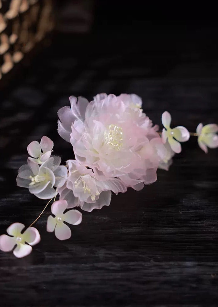 China Rose | Flower Hair Clips (月季)