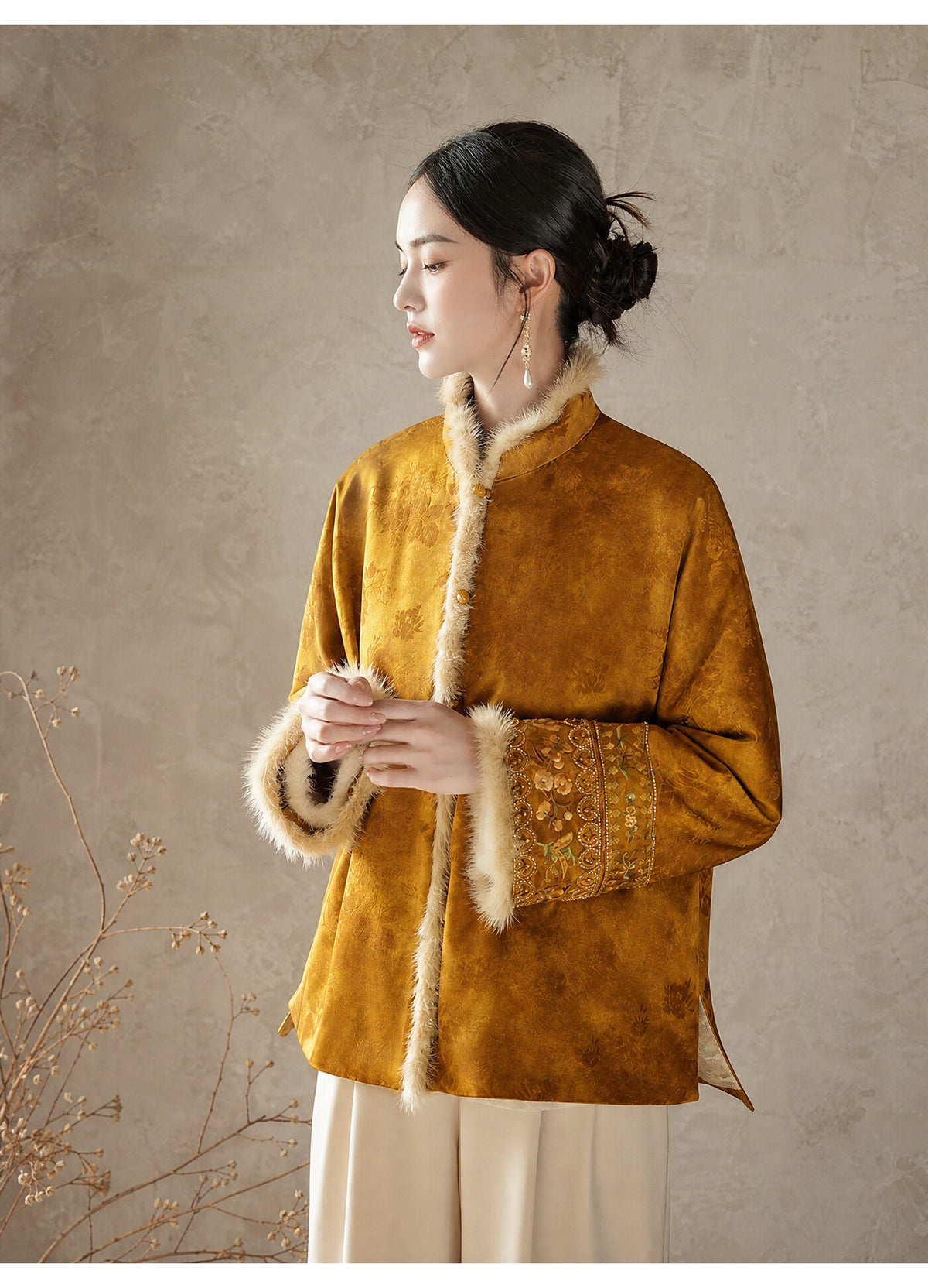 Butterfly Flower | New Chinese Style Jacket (倾城)
