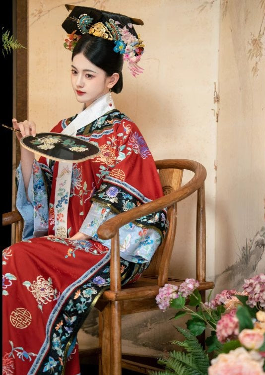 Sister Mei | Qing Qi Embroidered Dress (眉姐姐)