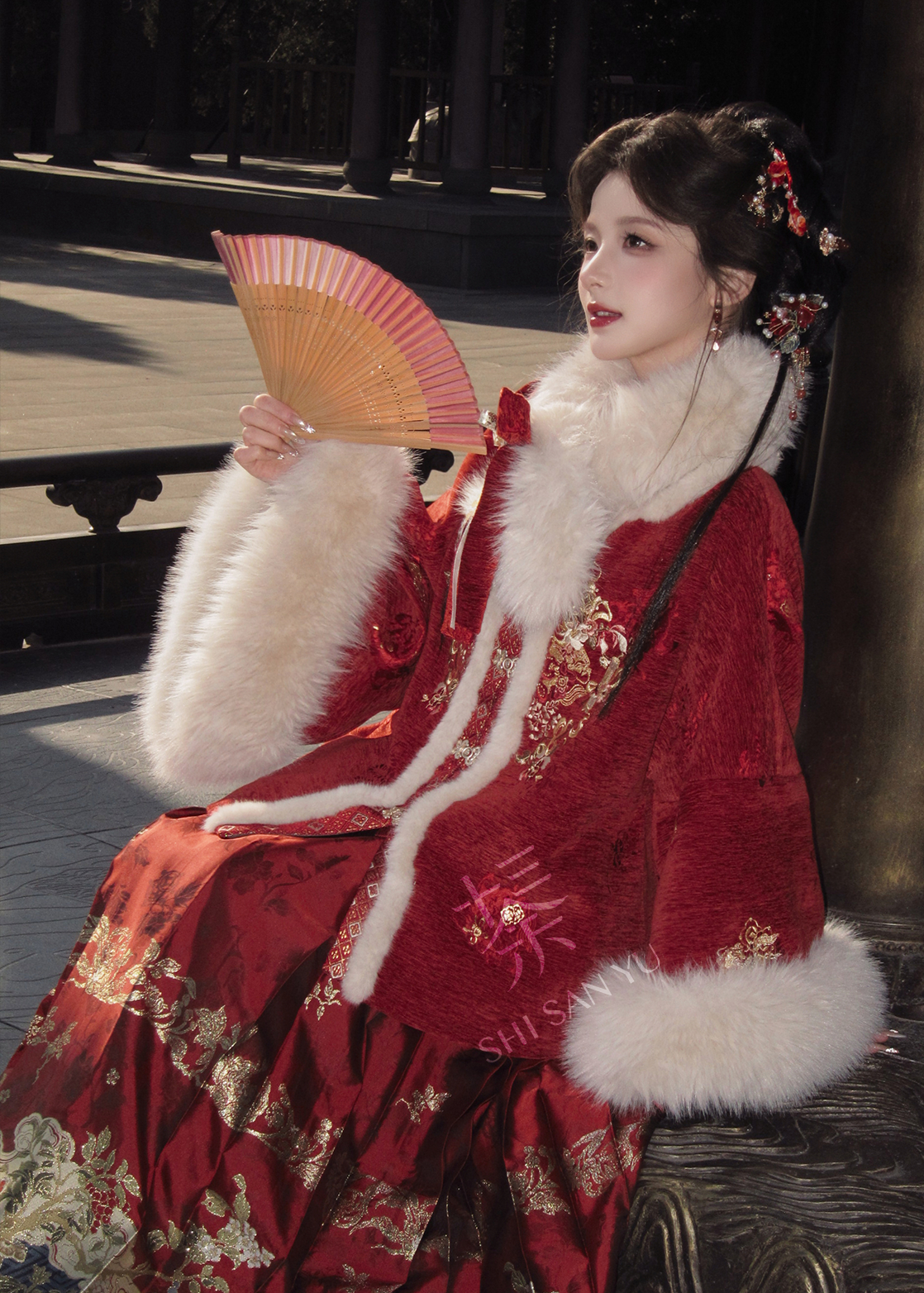 Crimson Snow | 3-Piece 2026 New Year Hanfu (流丹怀雪)