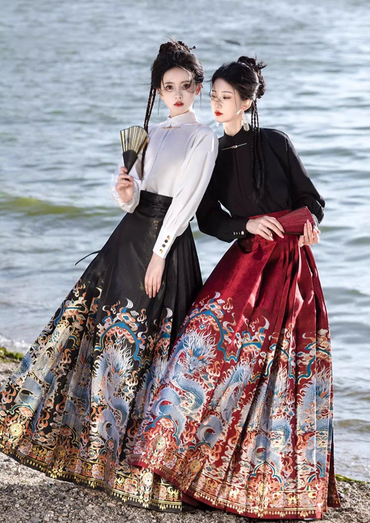 Dragon Heavens | Modern Ma Mian Skirt (龙御九天)