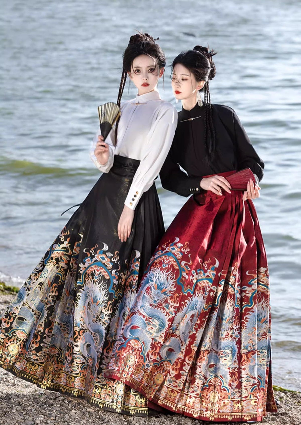 Dragon Heavens | Modern Ma Mian Skirt (龙御九天)