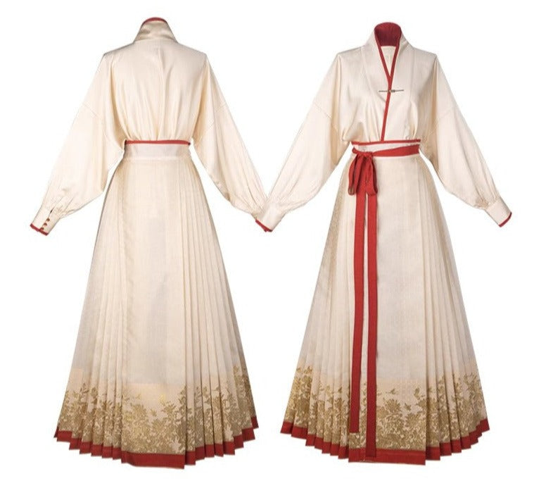 Spell of the Fragrance | Modern 2-Pieces Ma Mian Skirt Set (国色)