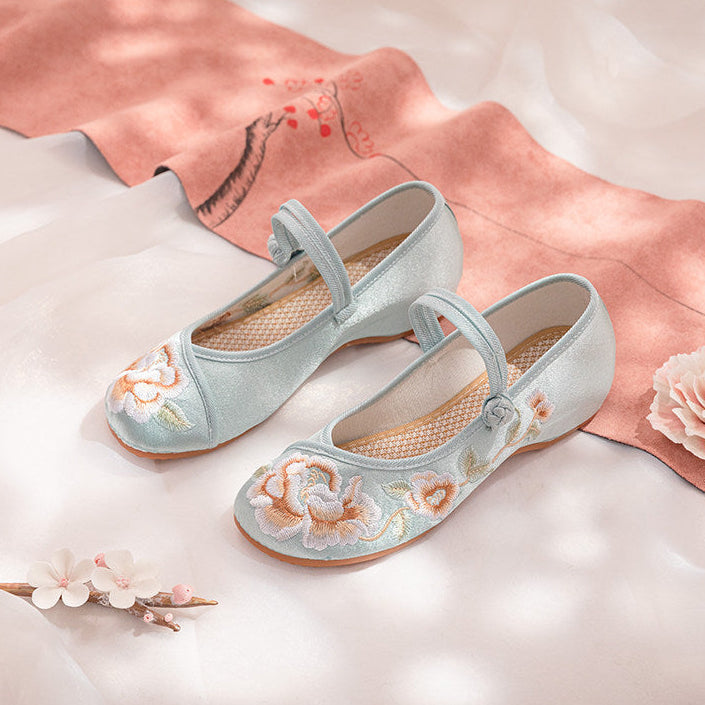 Flower Bouquet | Embroidered Shoes (花束子）