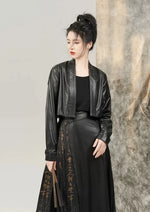 Midnight Ink | Modern 3-Pieces Faux Leather Set (浮墨)