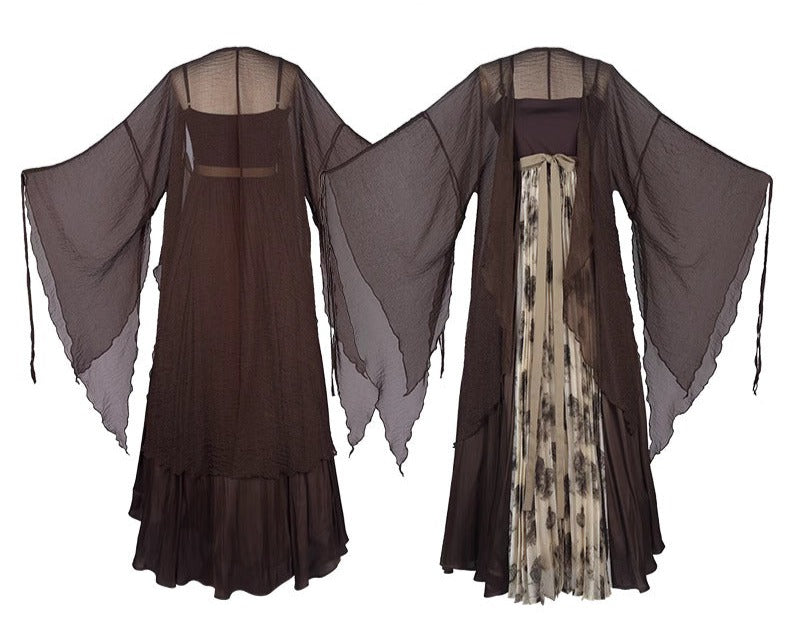 Oakleaf Butterfly | Modern 2-Pieces Hanfu (枯叶蝶)