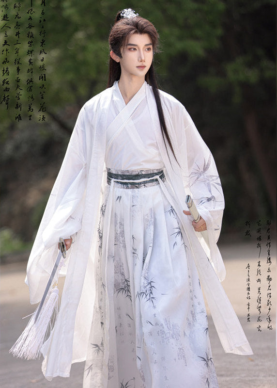 Mystic Bamboo | 3-Piece Unisex Couple Plus Hanfu (玄玉)