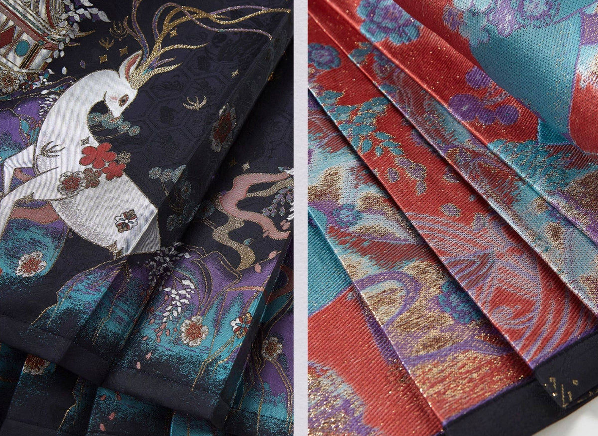 Fairy Deer | 6-Color Modern Short Ma Mian Skirt Collection (仙麓影)