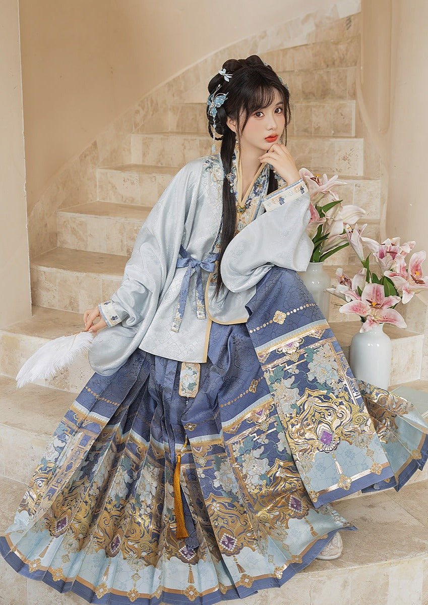 Octagon | 2-Pieces Ming Luxury Hanfu (八角景)