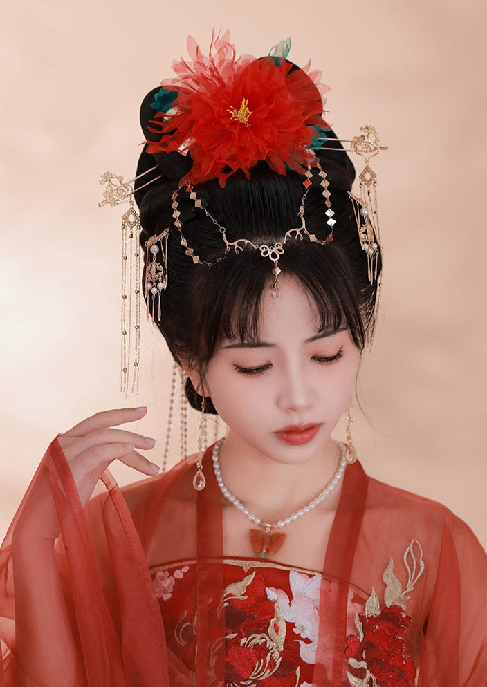 Peony | Flower Hairclip (赏牡丹)