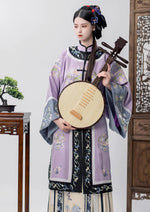 Hazy Moon | 2-Pieces Qing Hanfu Dress (胧月)