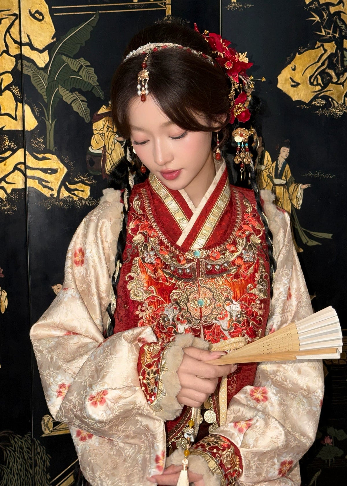 Goat Blessings | 3-Piece 2027 New Year Hanfu (灵羊纳福)
