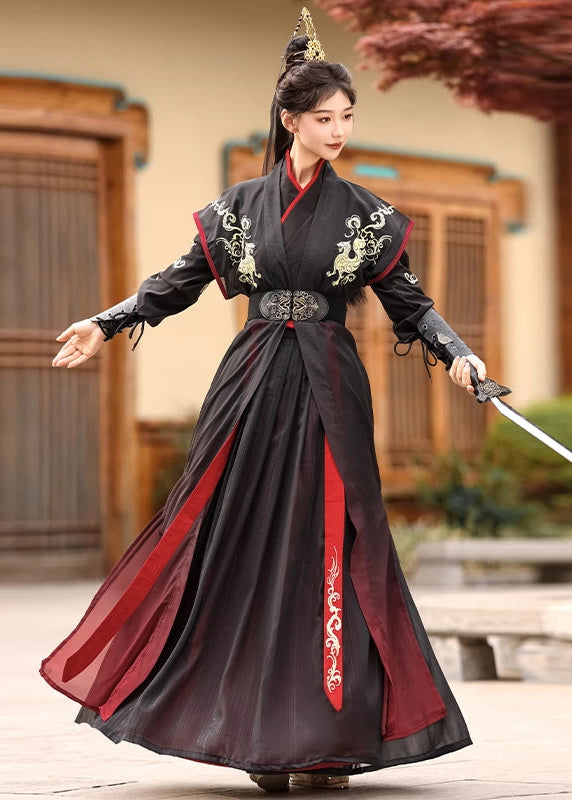 Twilight Sky | Unisex 5-Piece Hanfu Set (玄霄)