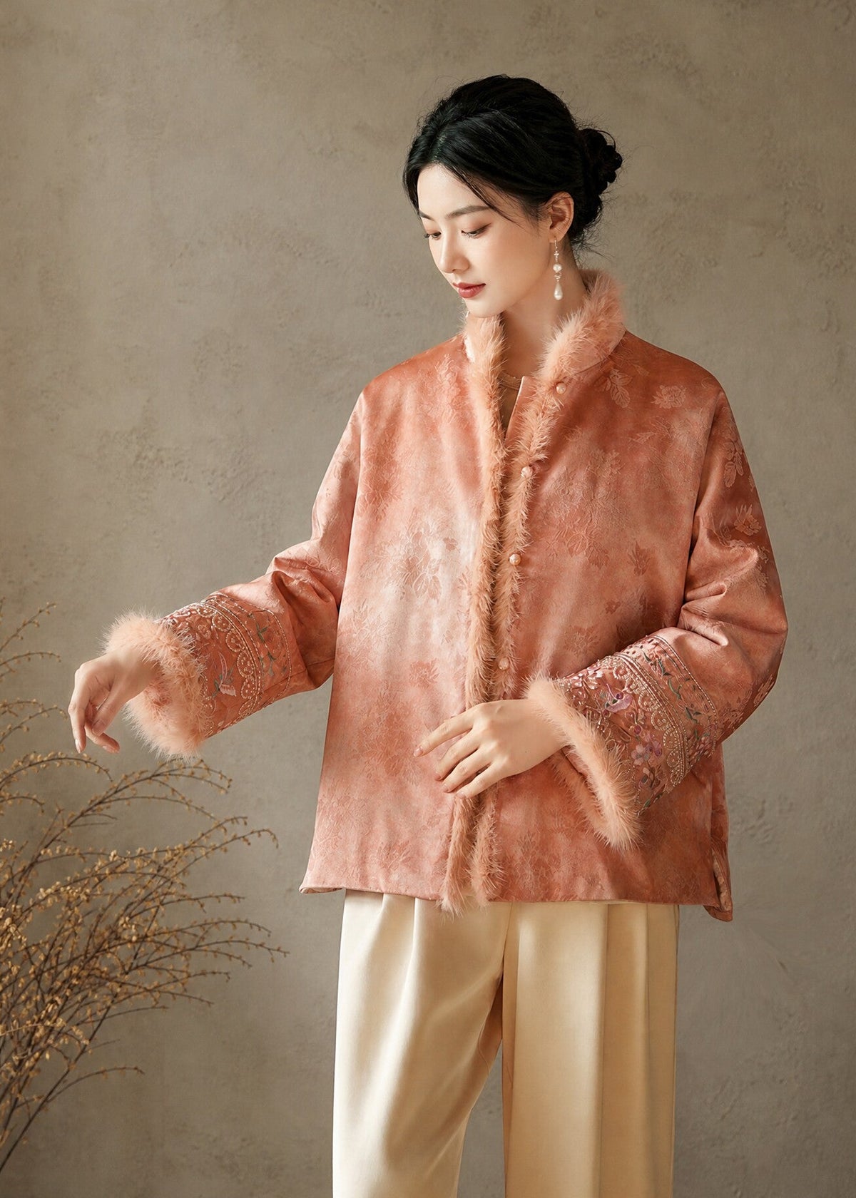 Golden Empress| New Chinese Style Jacket (倾城)