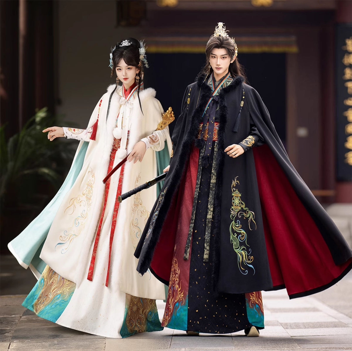 Day And Night | Unisex 6-Piece Hanfu Set (朝朝暮暮)