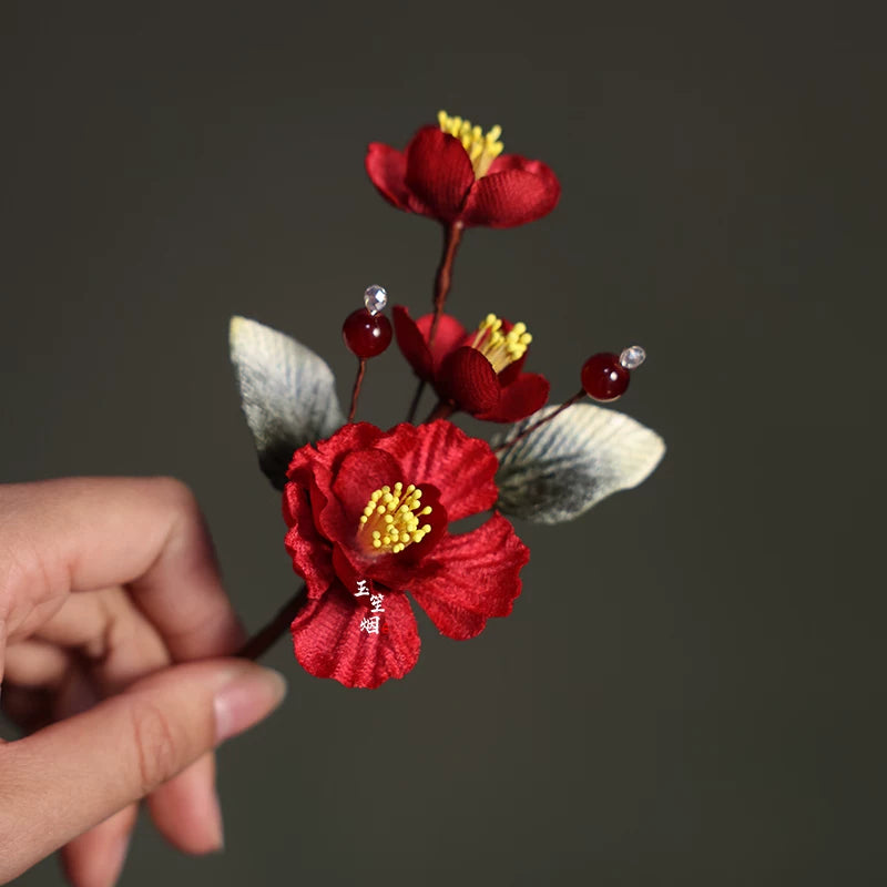 Flora | 13 Flower Goddess Hairpins (山茶)