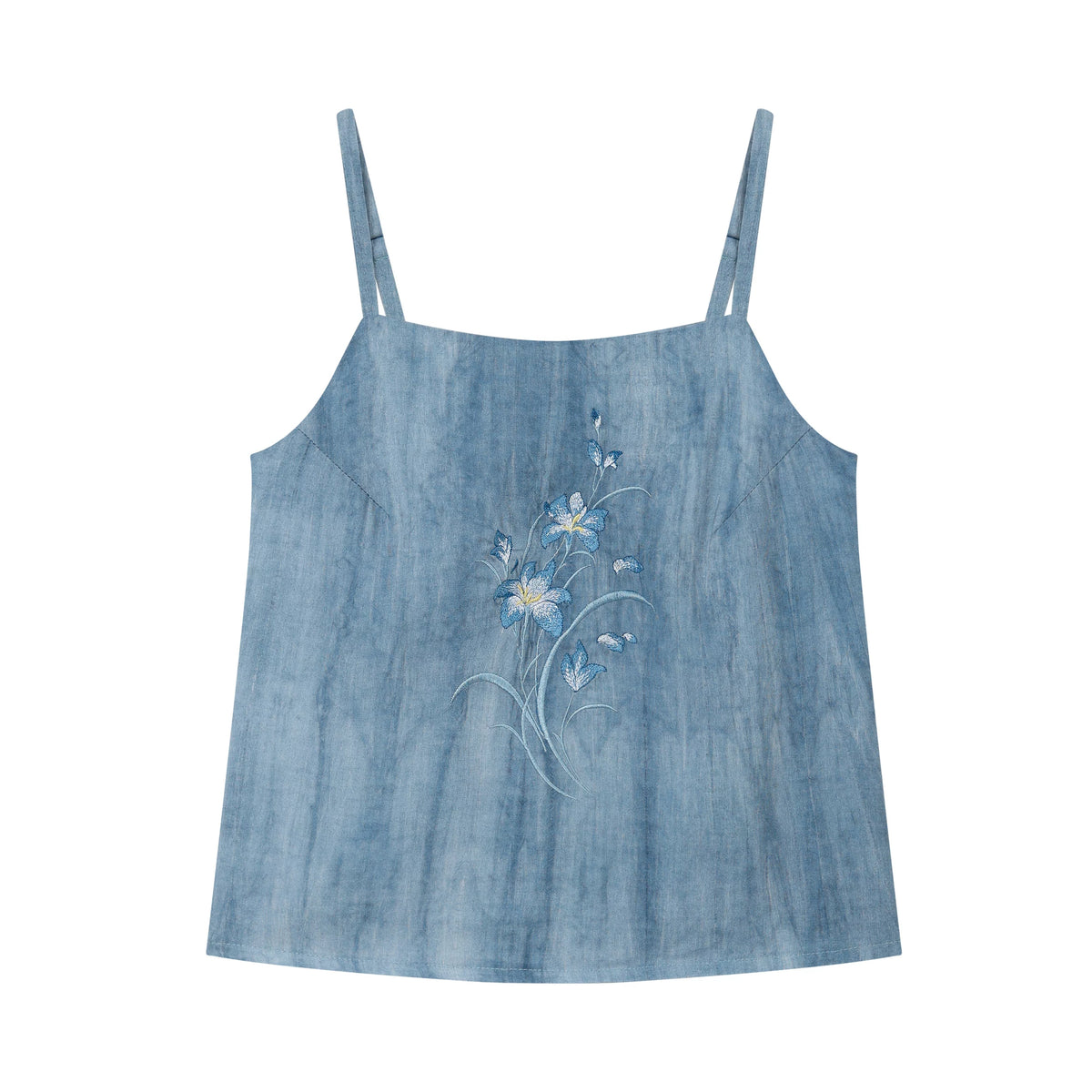 Blue Irises | Plus Modern Pants Set (蓝鸢)