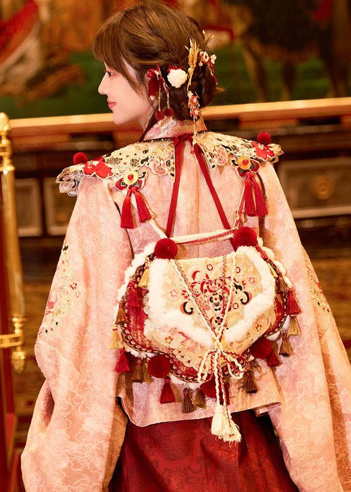 Dancing Flame | 3-Piece 2026 New Year Hanfu (驰焰)