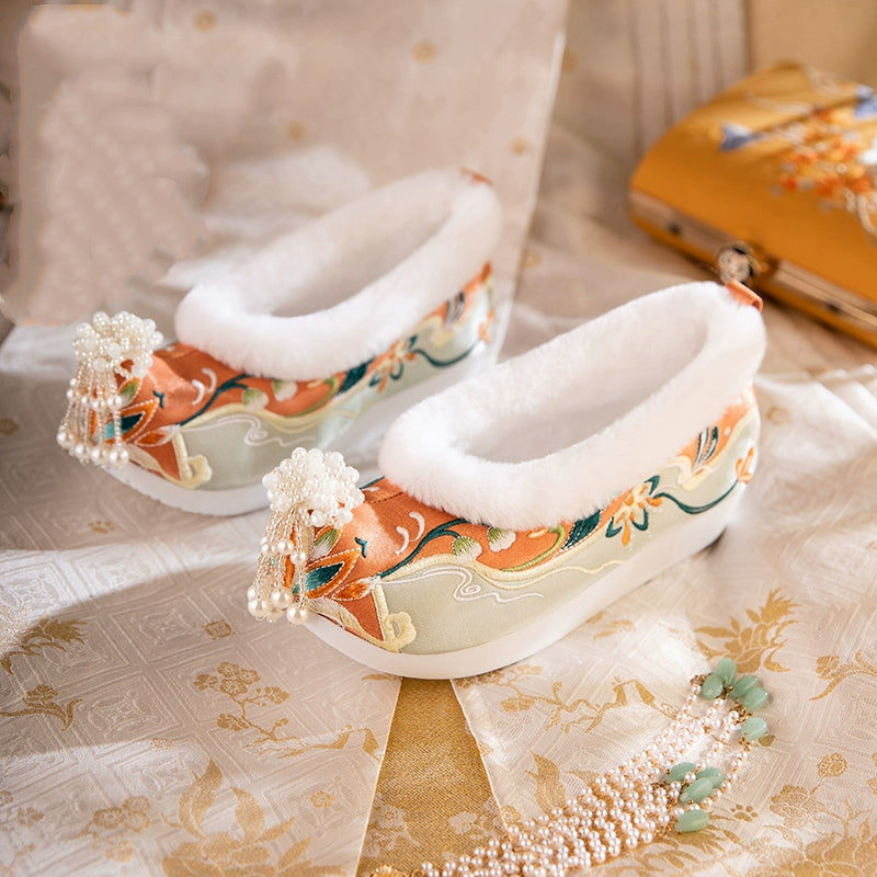 South Lily | Embroidered Winter Shoes (南湘）