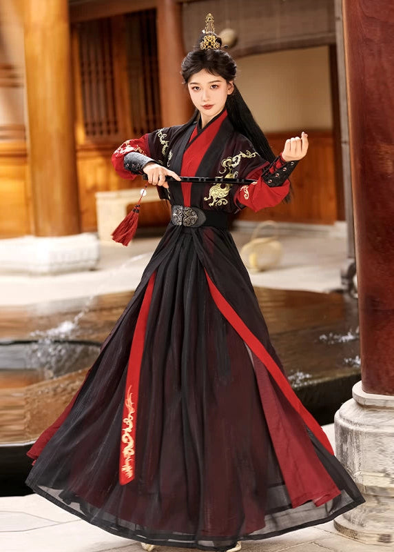 Twilight Sky | Unisex 5-Piece Hanfu Set (玄霄) – NewMoonDance