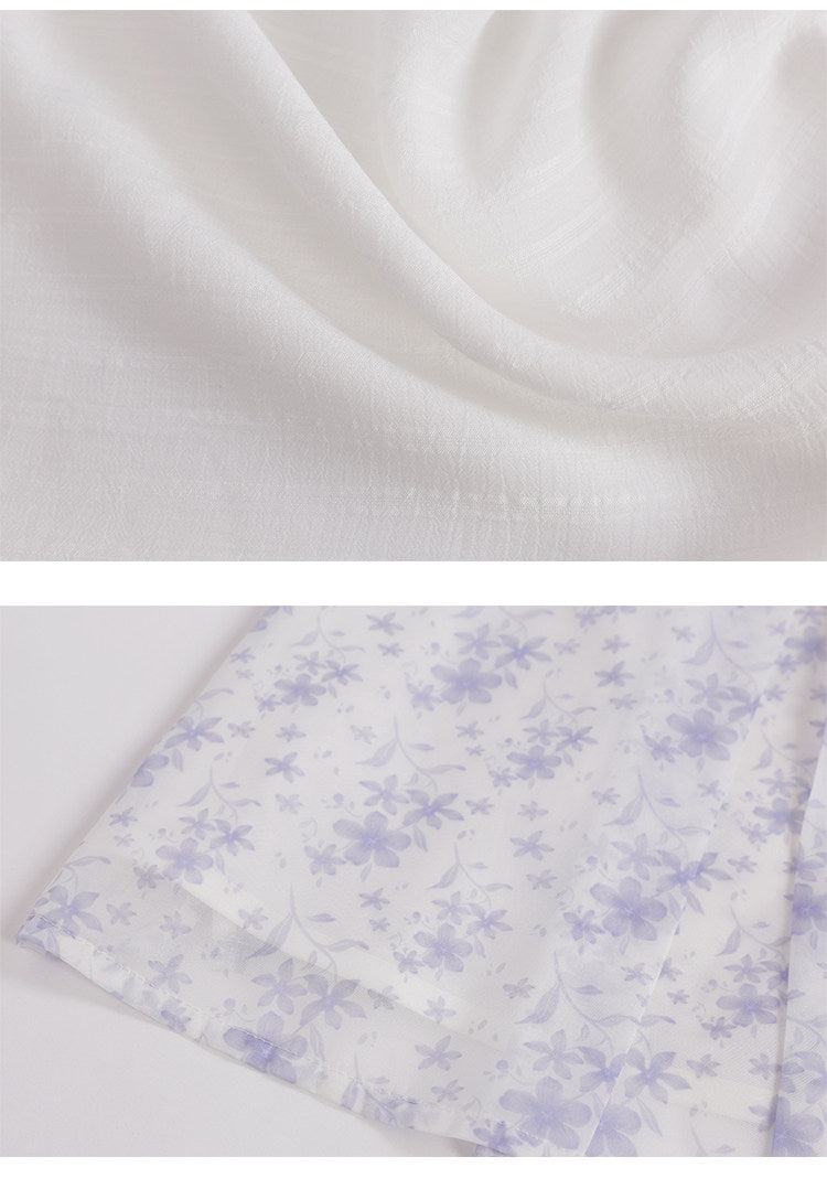 Serenade | 3-Piece Purple Modern Hanfu Set (小夜曲)