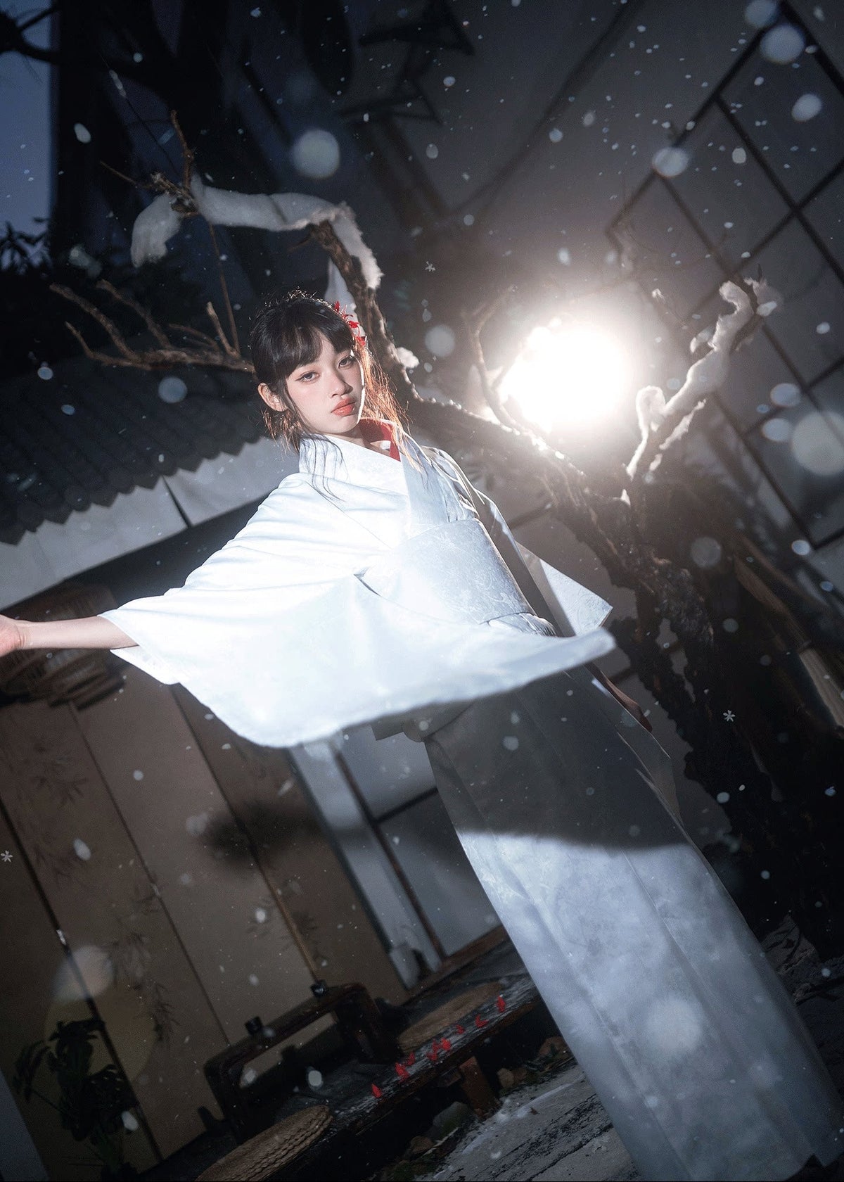 Kill Bill | 4-Piece Asian Kimono (雪刃)