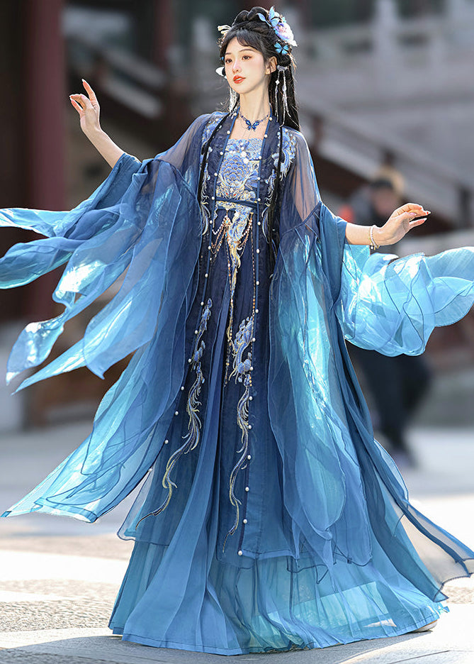 Dragon Queen  | 5-Piece Embroidered Hanfu (西海龙王)