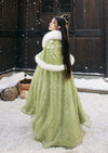 Pine Mist | 2-Layers Embroidered Winter Cape (松雾里)