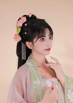 Lotus Fairy | Flower Hair Clips (凌波仙子)