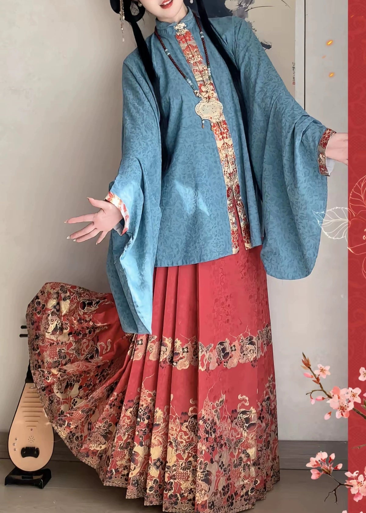 Blue Flame | 2-Piece Plus Hanfu (其实)