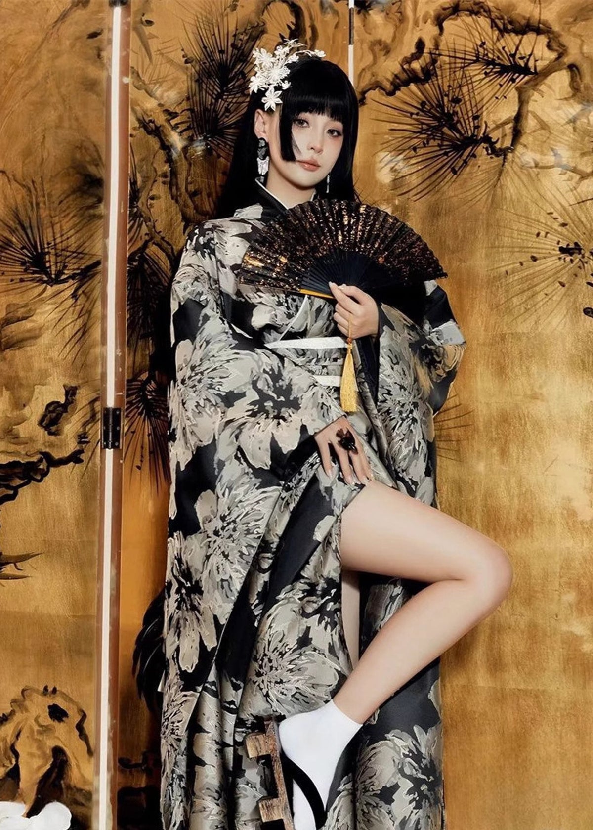 Nightfall | 2-Piece Custom Asian Kimono (夜幕)