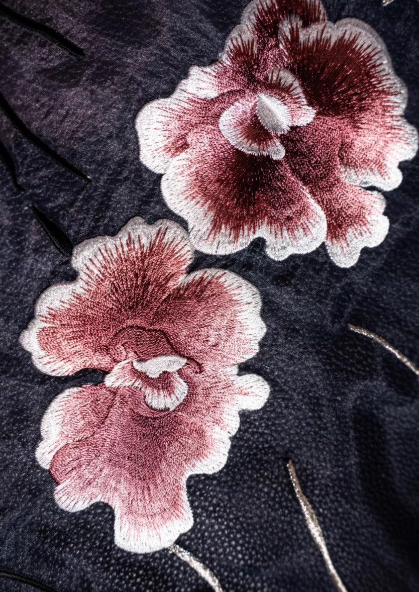 Elfo de la luz de la luna | Vestido bordado de Dunhuang (蝶骨)