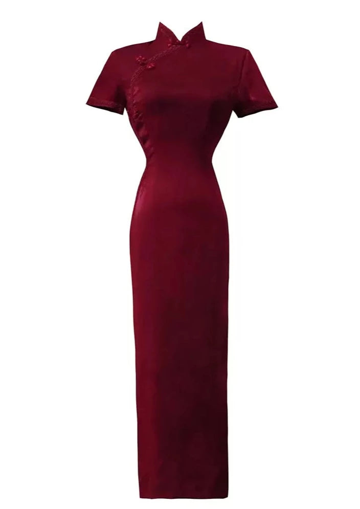 Red Charm | Red Qipao Dress (魅惑)