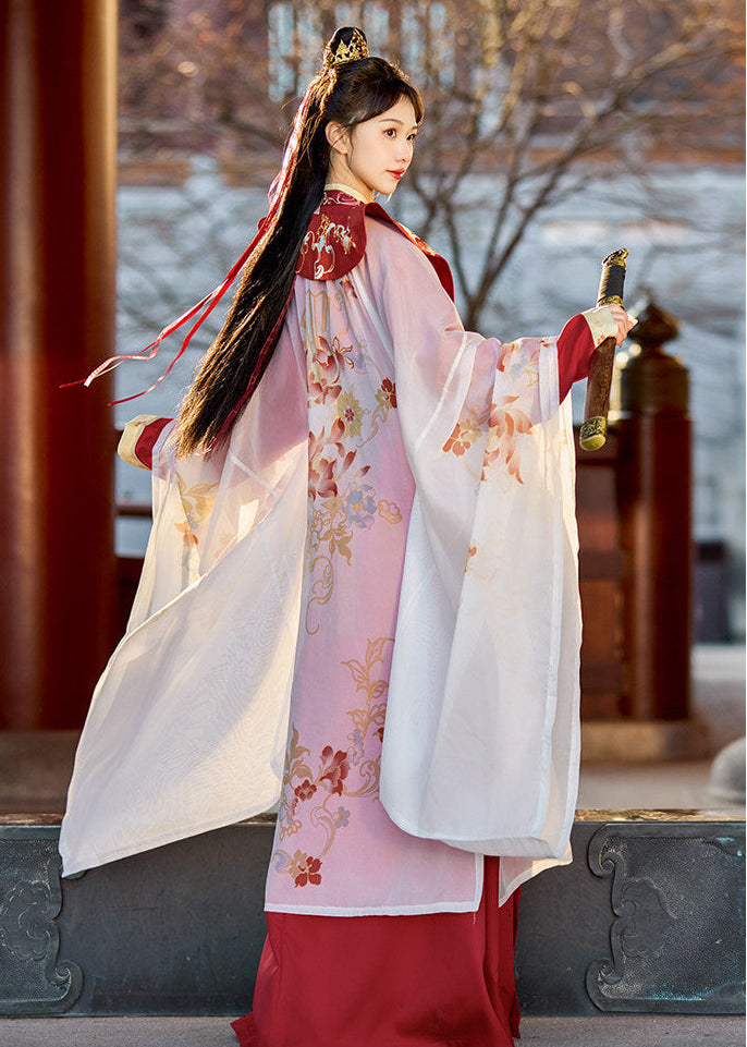 Jade Light | 3-Piece Unisex Couple Hanfu (碧海瑶光)