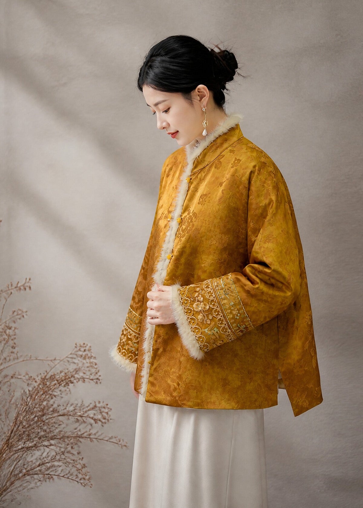 Butterfly Flower | New Chinese Style Jacket (倾城)