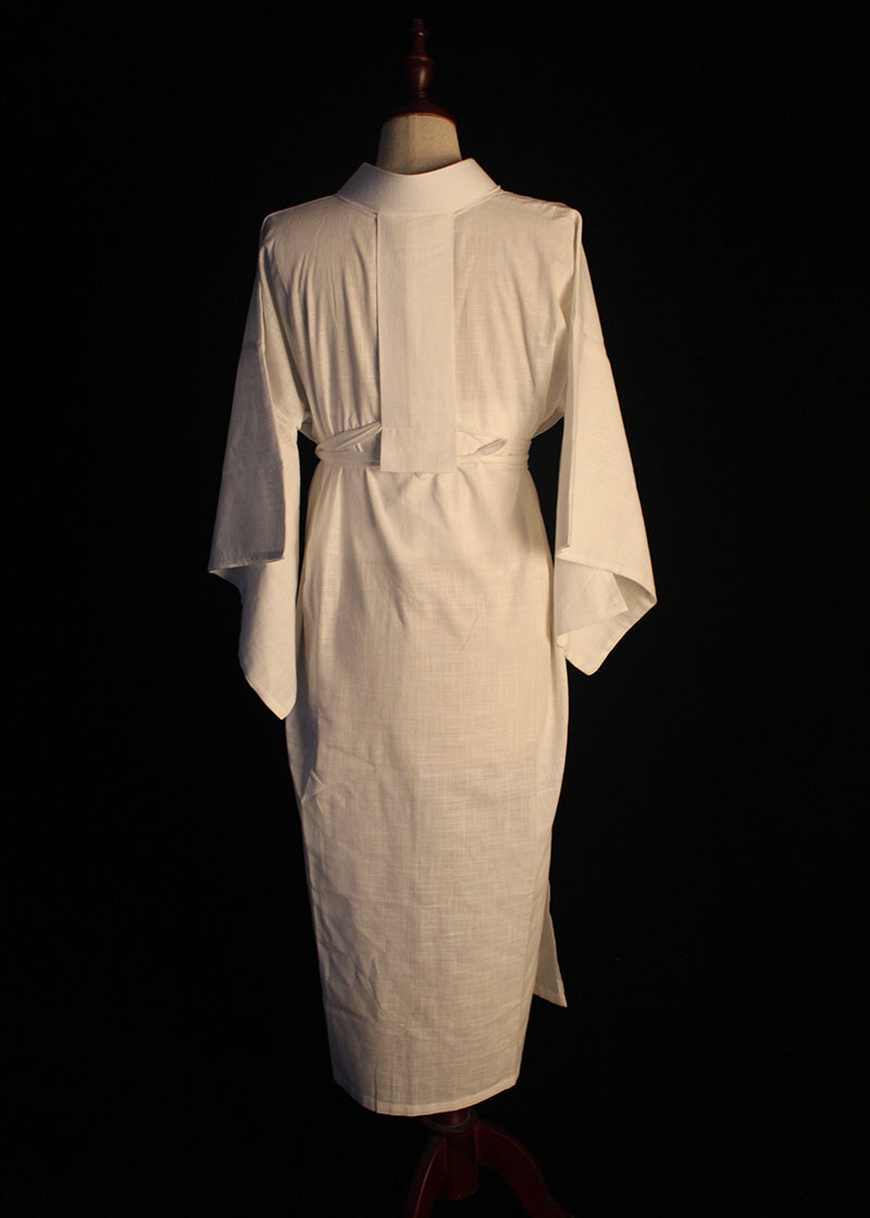 Pure White | Linen Juban Undergarment for Kimono (素白)