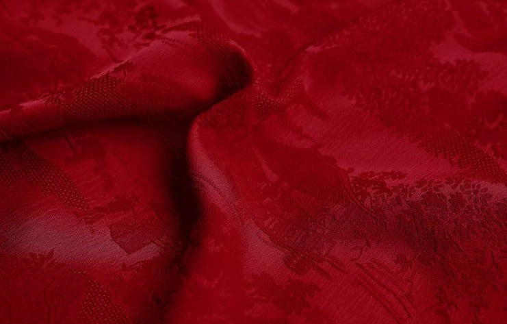 Wine Beauty | Red Qipao Dress (酒色佳人)