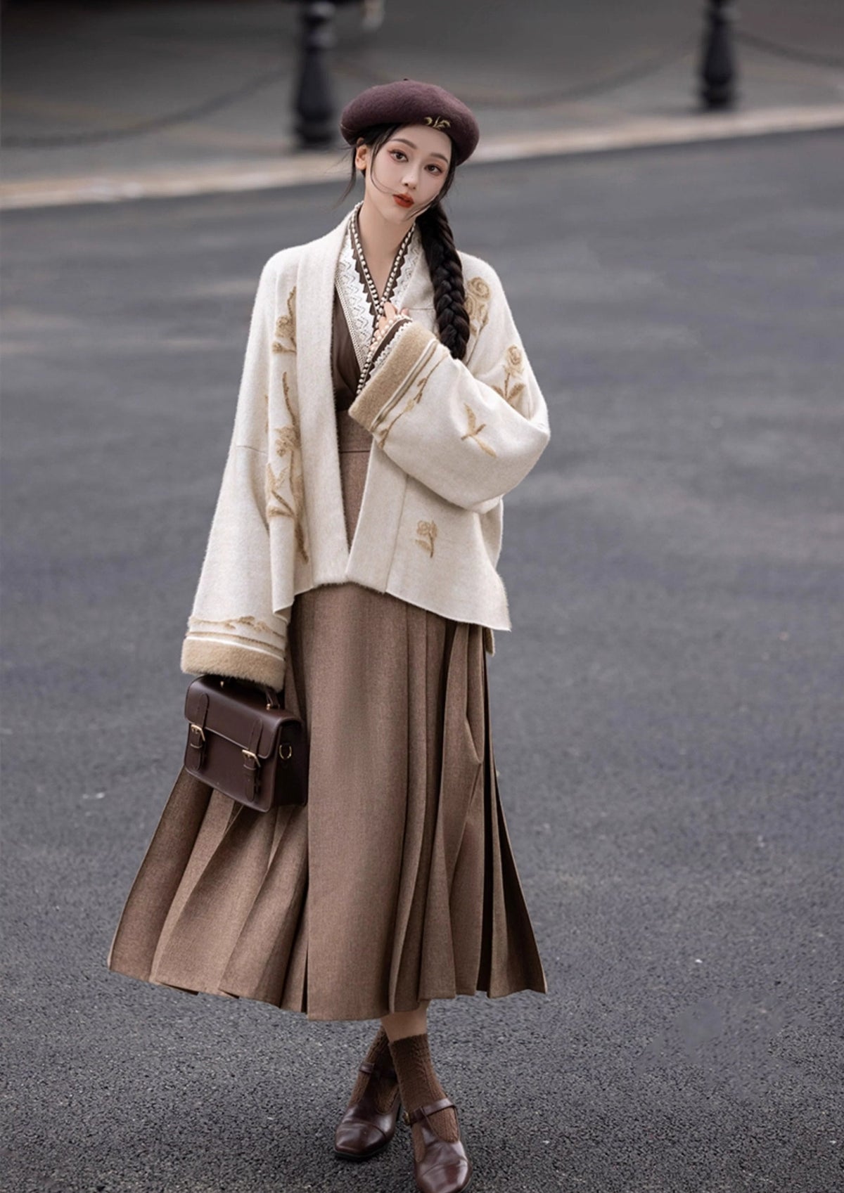 Cocoa | Modern 3-Pieces Set (蔷薇可可)