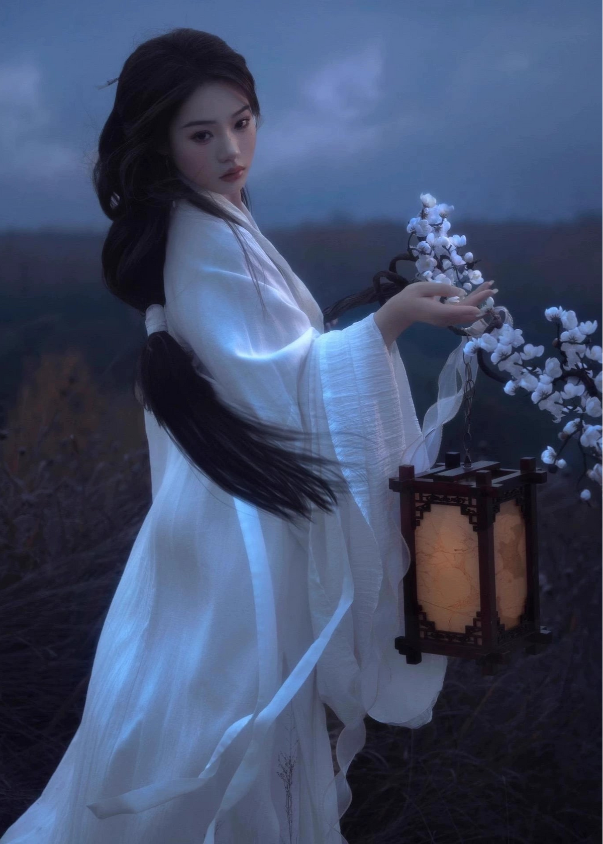 Missing Heart | Han Dynasty Linen Hanfu (戚戚忧思深)